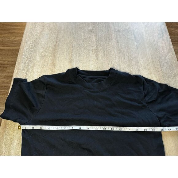 MM Lafleur The Leslie Classic T-Shirt - Organic Pima Cotton Black Size Small - Picture 5 of 7